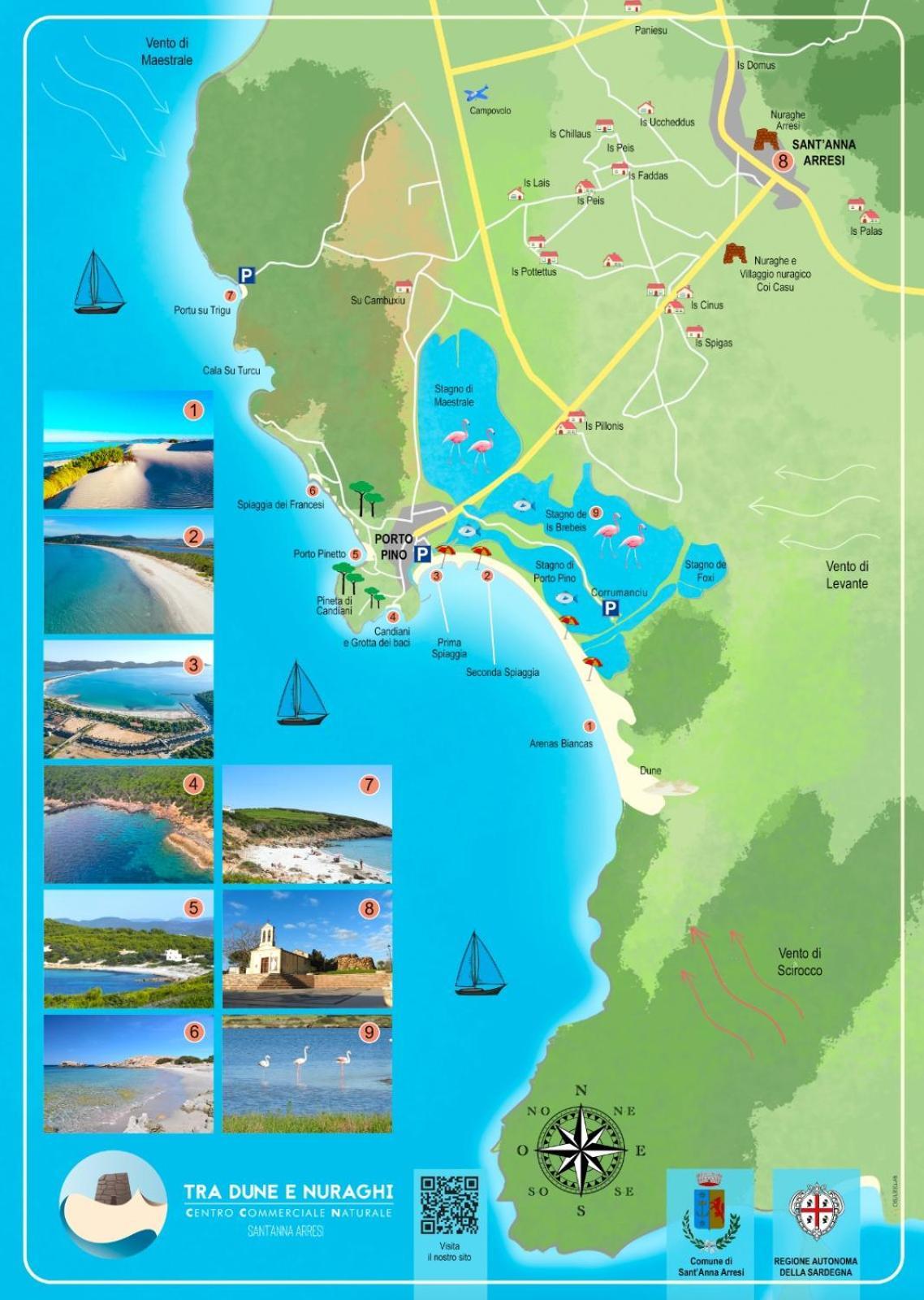 Case Vacanze "Bianco Mare" Porto Pino Εξωτερικό φωτογραφία