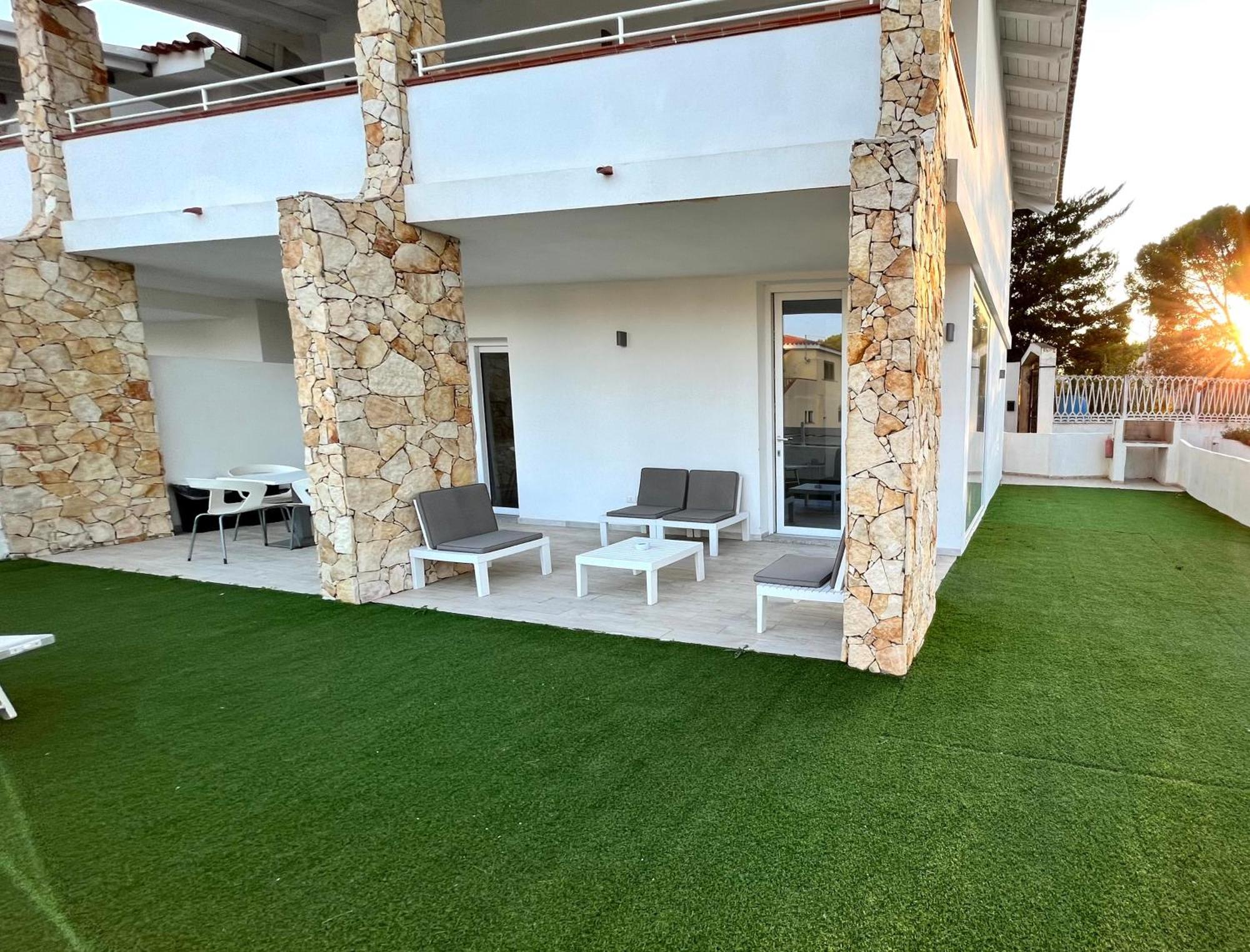 Case Vacanze "Bianco Mare" Porto Pino Δωμάτιο φωτογραφία