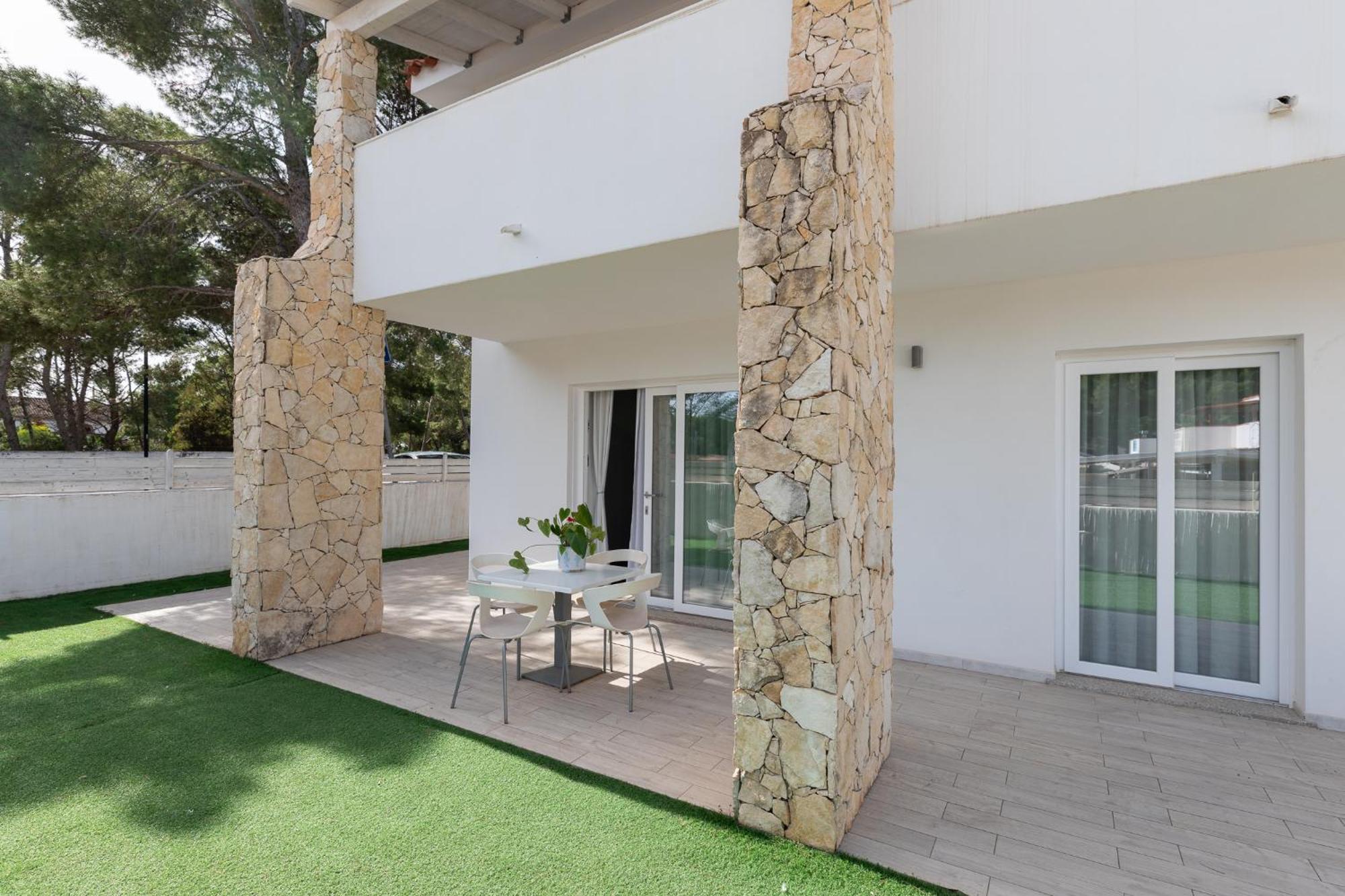 Case Vacanze "Bianco Mare" Porto Pino Δωμάτιο φωτογραφία