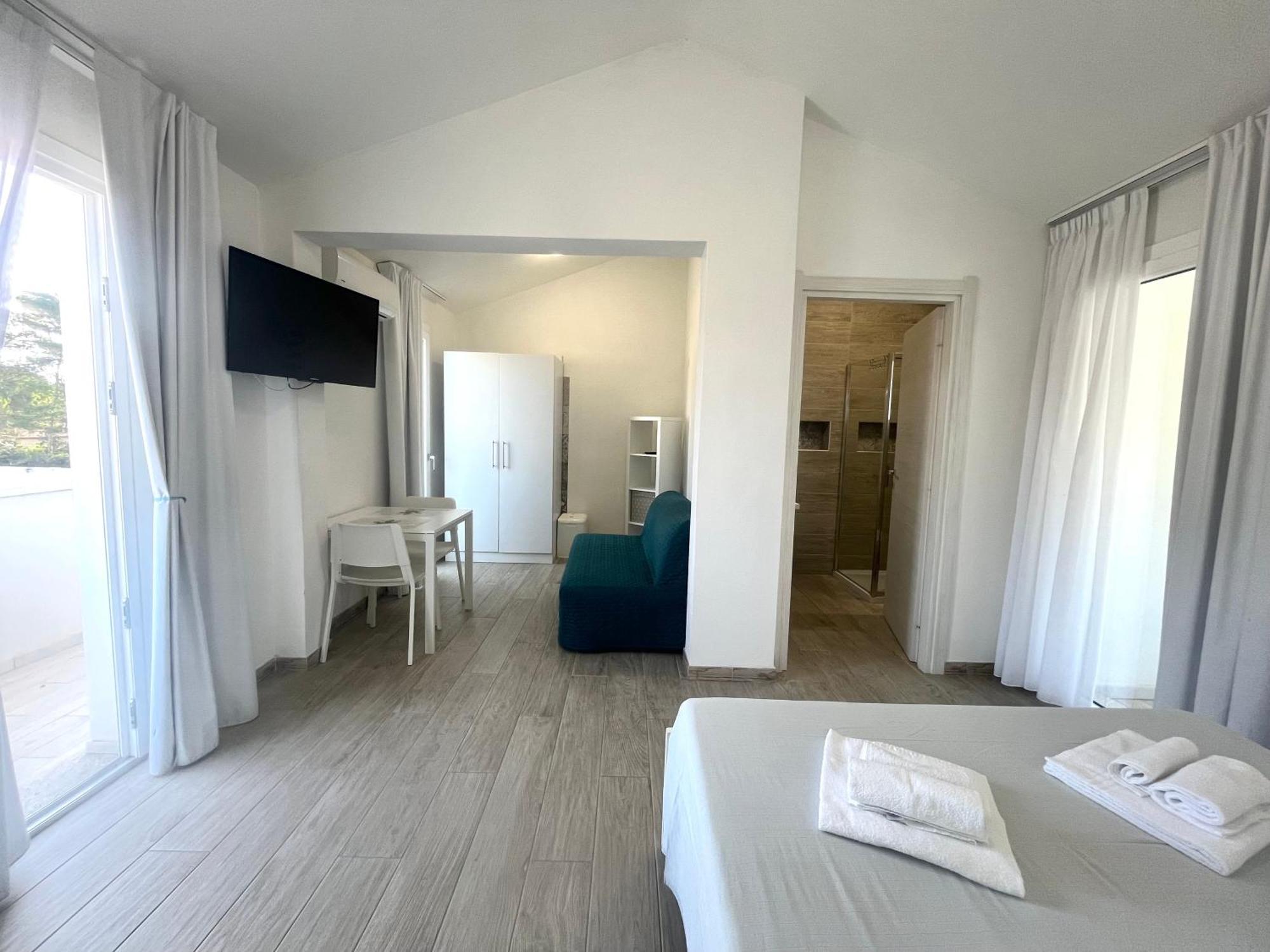 Case Vacanze "Bianco Mare" Porto Pino Δωμάτιο φωτογραφία