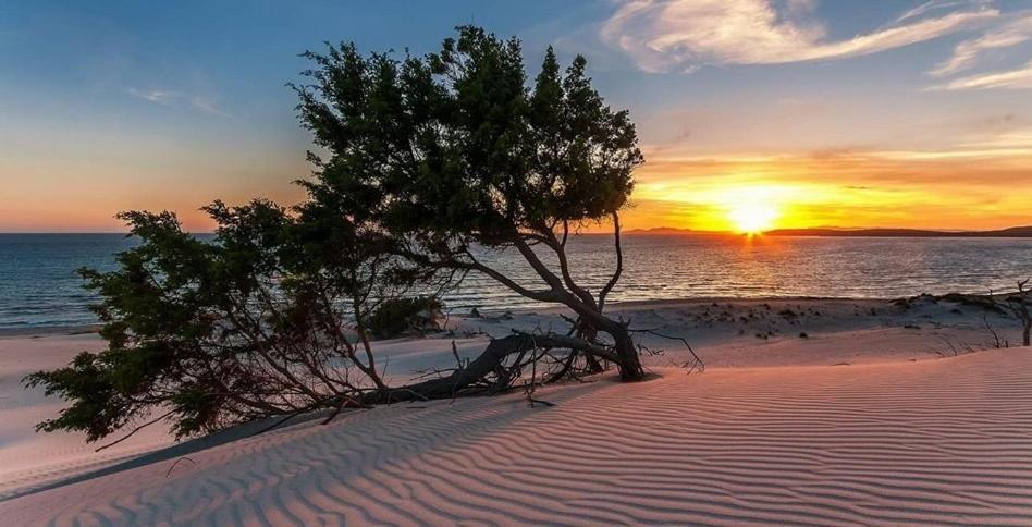 Case Vacanze "Bianco Mare" Porto Pino Εξωτερικό φωτογραφία